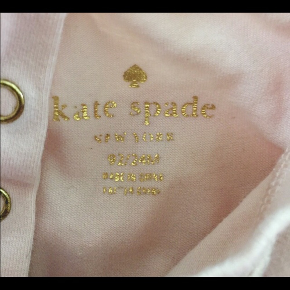 👍Kate Spade Rose infant dress set 24M🌈 - Picture 7 of 10